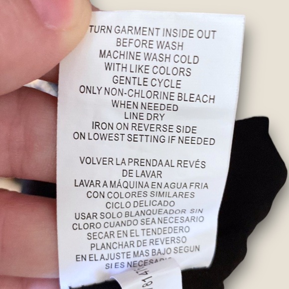 REWIND Crinkly Babydoll Dress with Lining, Size L. - Picture 13 of 13